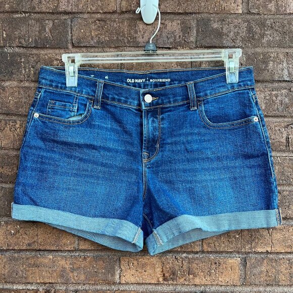 Old Navy Boyfriend Jean Short Sz 10 reg. - Picture 1 of 4